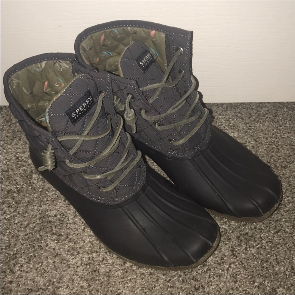 Sperry Quilted duck-boots